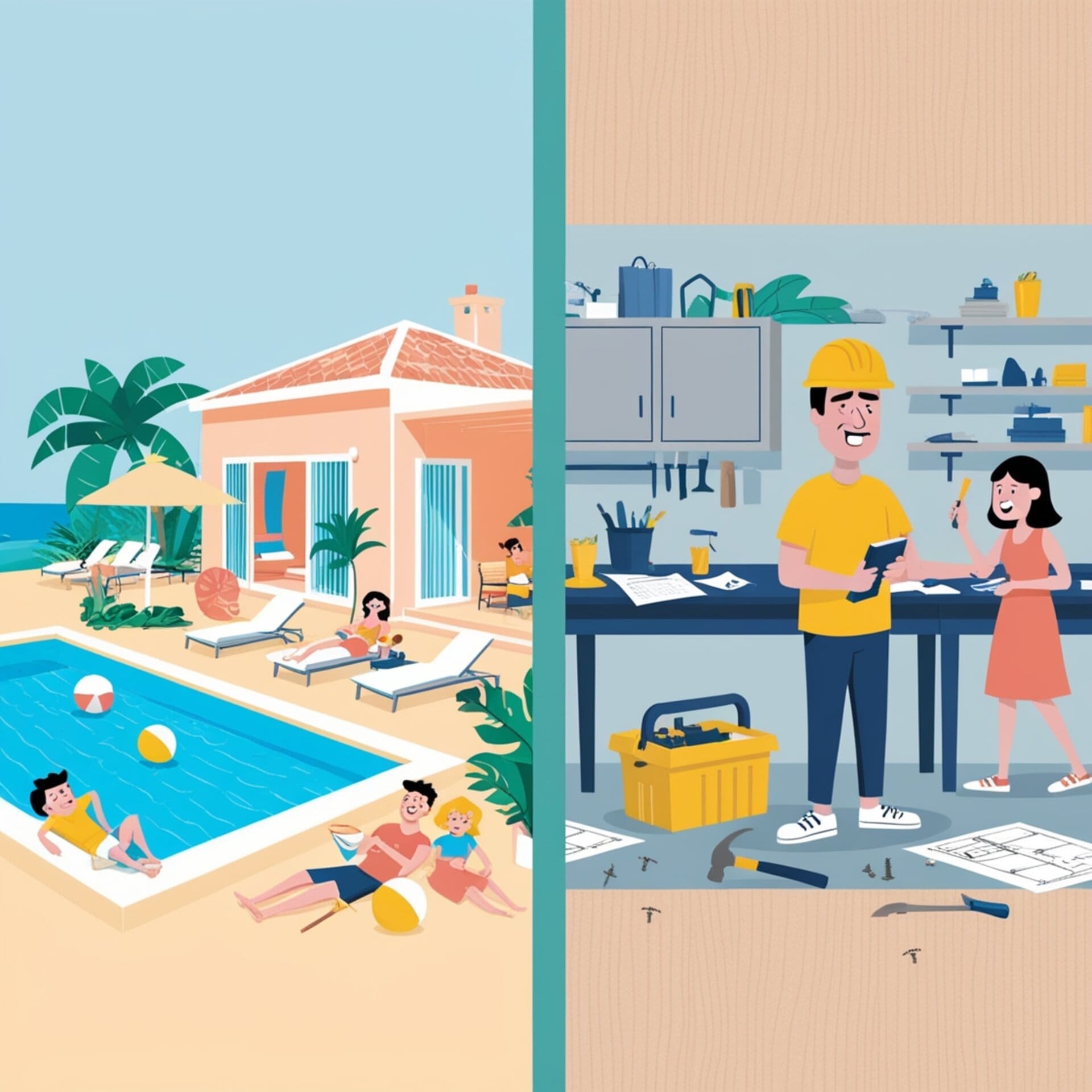 Vacation or Home Improvement: Making the Right Choice