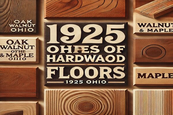 1925 Ohio Types of Hardwood Floors: A Timeless Treasure