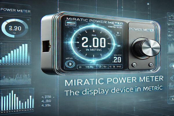 miratic power meter the display device in metric